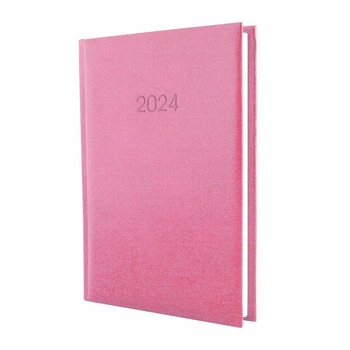 Ежедневник EconoMix Стандарт Principe 2024 слп/т розовый (E21690-09)