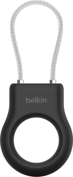 Тримач Belkin Secure Holder with Wire Cable Airtag Black (MSC009btBK)