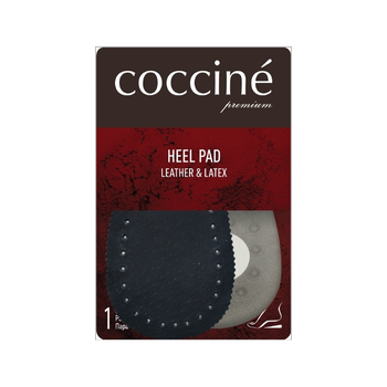 Пiдп’яточник Coccine Heel Pad Latex & Peccary Чорний 665/94/02/01 (S)