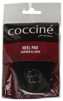 Пiдп’яточник Coccine Heel Pad Latex & Peccary Чорний 665/94/02/01 (S)