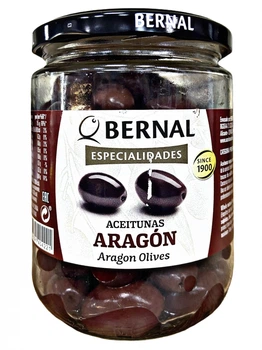 Маслини Aragon Bernal з кісточкой 250г Іспанія