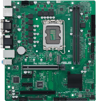 Płyta główna ASUS PRO H610M-C-CSM (s1700, Intel H610, PCI-Ex16)
