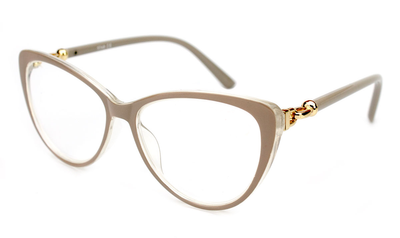 Жіночі готові окуляри для зору Verse Діоптрія -2.00 Короткозорість 52-15-138 Лінза Полимер PD62-64 (006-39|G|m2.00|17|1_3340)