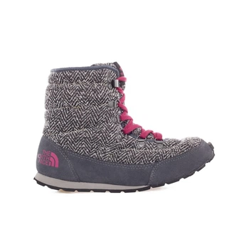 Жіночі черевики The North Face Women’s Thermoball Lace Shorty T0CXQ1 DUK TNF BLACK JUMBO HERRINGBONE/RADIANCE PURPLE 37 23 см Темно-Серый