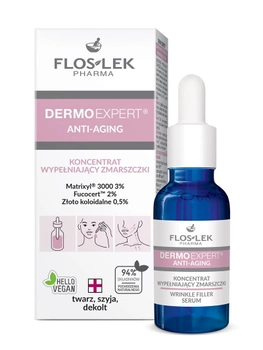 Koncentrat Floslek Dermo Expert Anti-Aging wypełniający zmarszczki 30 ml (5905043005232)