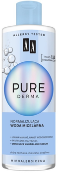 Міцелярна вода AA Pure Derma нормалізуюча 400 мл (5900116077277)