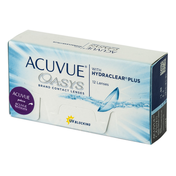 Лінзи Johnson & Johnson ACUVUE OASYS -2,5 with HYDRACLEAR Plus 6 лінз ВС=8.8