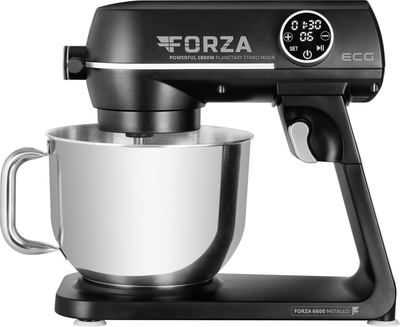 Кухонна машина ECG FORZA 6600 Metallo Nero