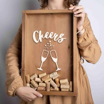 Рамка копилка "Cheers" для пробок PN0587
