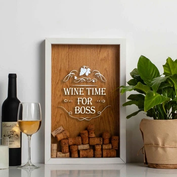 Копилка для винных пробок "Wine time for boss" PN0208