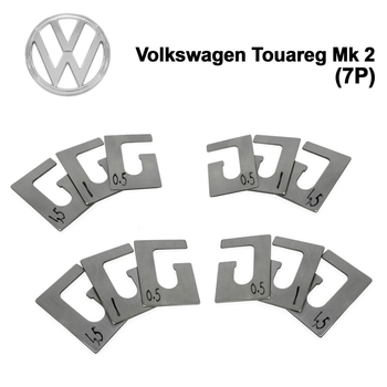 Пластины от провисания дверей Volkswagen Touareg Mk 2 (7P) (4 двери)