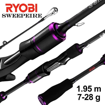 Спиннинг RYOBI SWEEPEIRE 1.95m, 7-28g, 4 Section, Hi-Carbon