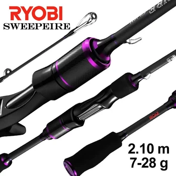Спиннинг RYOBI SWEEPEIRE 2.10m, 7-28g, 4 Section, Hi-Carbon