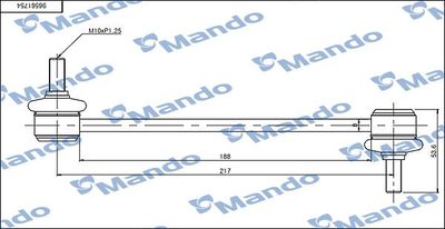 SLD0003 MANDO Тяга стабілізатора