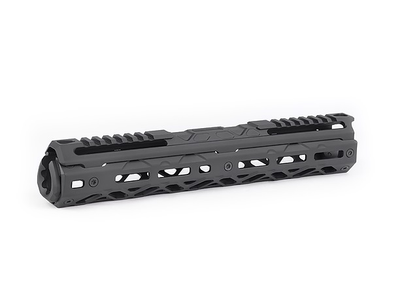 Довга цівка КРУК CRC 1AR060 M-LOK Armor Black для AR-платформ гвинтівочної довжини