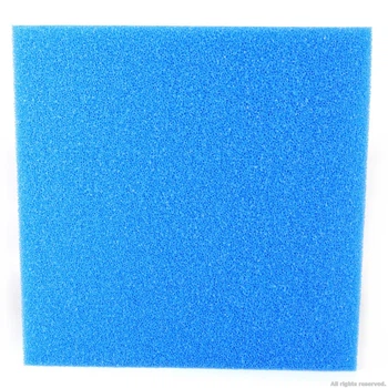 Фильтрующая губка грубой очистки Hobby Filter sponge blue 50x50x2см ppi 10 (20474)