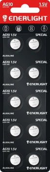 Батарейка Enerlight Special AG10 LR54/390 10 шт. (40100110)