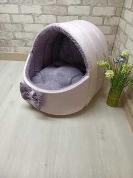 Будинок лежанка для котів та собак Animals_joy Кошик S 34*34 см(013)