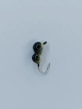 Мормишка вольфр. Start Fishing Мур.мел грань вушко фарб. колір 2 гач.№ 18 3,0* 2,5 мм 0,4 г 034-032