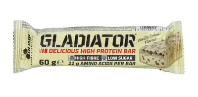 Протеїновий батончик Olimp Gladiator High Protein Bar 60 г Ваніль (5901330073373)