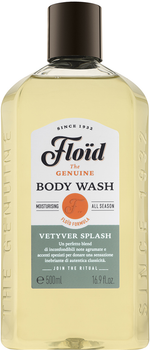 Żel pod prysznic Floid Vetyver Splash dla mężczyzn nawilżający i odżywczy 500 ml (8004395321315)