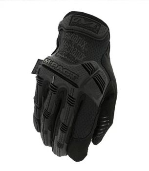 Рукавички безпалі Mechanix M-pact Fingerless Gloves Covert із захисними панелями M Чорний