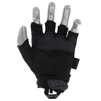 Рукавички безпалі Mechanix M-pact Fingerless Gloves Covert із захисними панелями M Чорний