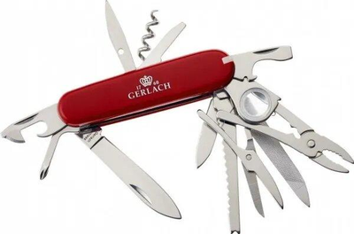 Швейцарский нож Assist 20 Gerlach (hoz0010135) Красный