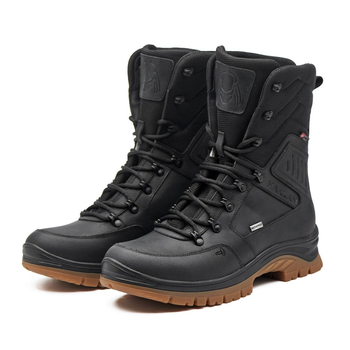 Берцы зимние тактические кожаные с мембраной Gore-Tex PAV Style Lab HARLAN 805 р.37 25см чорные (456222284547) 38