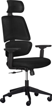 Кресло Mealux Leo Air Black (Y-543 KB)