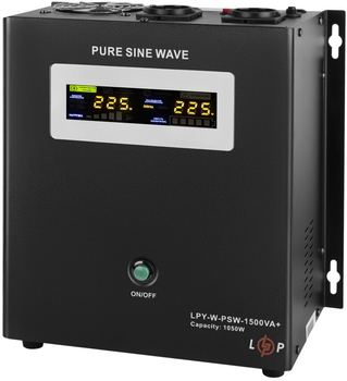 ДБЖ LogicPower LPY-W-PSW-1500VA+ (1050Вт) 10A/15A з правильною синусоїдою 24V (LP4145)