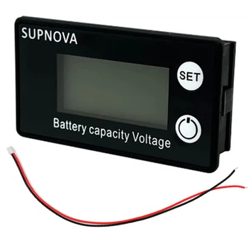 Индикатор заряда аккумулятора SUPNOVA % вольтметр 8-100В Li-ion LiFePO4