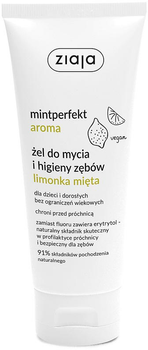 Żel do mycia i higieny zębów Ziaja Mintperfekt Aroma limonka z miętą 100 ml (5901887051039)