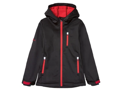 Куртка Softshell (софтшел) водоотталкивающая и ветрозащитная для мальчика Rocktrail Dope Dyed 376206 146-152 см (10-12 years) Черный