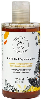 Szampon Hairy Tale Squeaky Clean łagodny chelatujący do mycia w twardej wodzie 250 ml (5907796691038)
