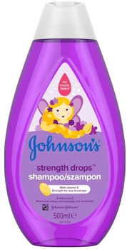 Szampon Johnson & Johnson Johnson's Strength Drops dla dzieci z witaminą E 500 ml (3574661428123)