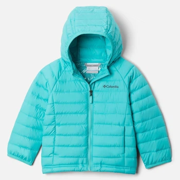 Куртка демісезонна Columbia Powder Lite Youth S Bright Geranium 6-7 років (116-122 см) бірюзовий (1802931-356-XS)