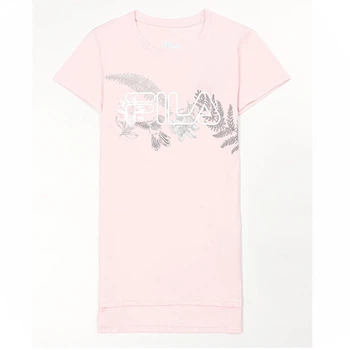 Футболка для девочки Fila Girl's T-shirt 7-8 лет (122-128 см) розовый с серым (101956-X0-7-8)