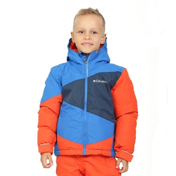 Горнолыжная куртка Columbia Wildstar 4-5 лет (104-110 см) синий с оранжевым и темно-синим (1802871-440-XXS)
