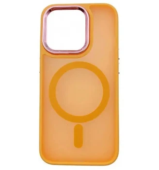 Чехол Space Magnetic Color з Magsafe для iPhone 11 Pro Оранжевый