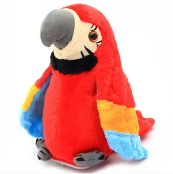 Кумедний папуга-розряджання Червоний,зелений, синій Parrot Talking UKC Lk-098