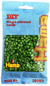 Термомозаїка Hama Набір оливкових намистин 1000шт (HM-207-84)