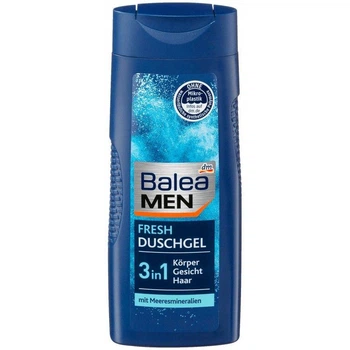 Гель для душу + шампунь Balea Men fresh 300 мл (4058172509070)