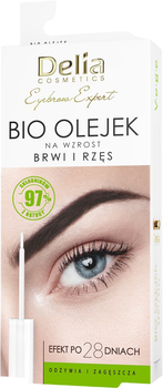 Олія для росту брів та вій Delia Cosmetics Eyebrow Expert Bio 7 мл (5906750800257)