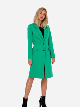 Пальто жіноче Made Of Emotion M758 L Зелене (5905563713662)