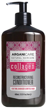 Odżywka Arganicare Collagen odbudowująca do cienkich włosów 400 ml (7290114144933)
