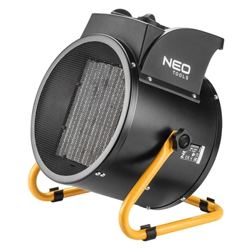 Теплова гармата NEO Tools (5 кВт, 380 В, 80 кв.м) керамічний обігрівач (24465)