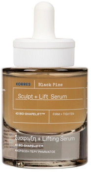 Serum do twarzy Korres Black Pine 4D Bio-ShapeLift ujędrniające 30 ml (5203069098253)