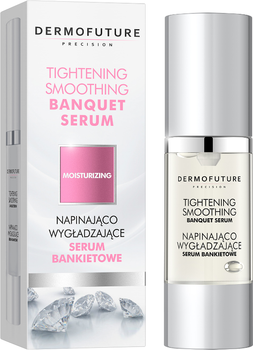 Serum do twarzy Dermofuture Moisturizing tightening smoothing banquet napinająco-wygładzające 30 ml (5901785003420)