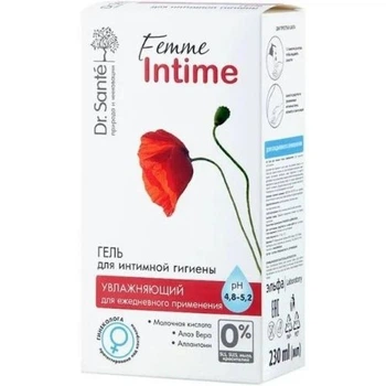 Гель для інтимної гігієни Dr. Sante Femme Зволожуючий 230 мл.